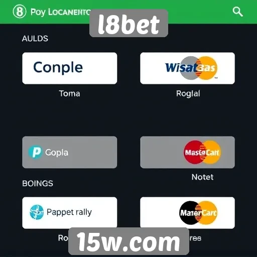 Avaliação dos métodos de pagamento disponíveis em l8bet